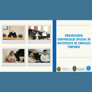 Organizarea controlului special în Instituțiile de Educație Timpurie
