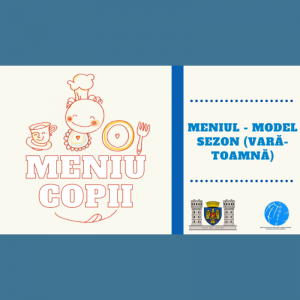 MENIUL – MODEL ( sezon vară-toamnă)
