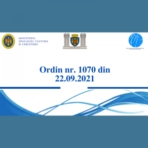Ordinul nr. 1070 din 22.09.2021