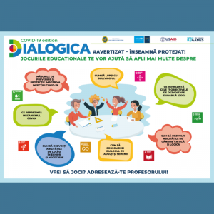 Jocurile educaționale DIALOGICA: abordare inovativă în procesul de educație non-formală a elevilor din municipiul Chișinău