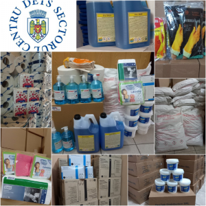 DETS Centru a dotat toate instituțiile IET din subordine cu produse sanitaro-igienice și dezinfectanți.