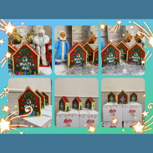 Repartizarea cadourilor de Crăciun în instituțiile din subordine