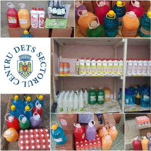 DETS sectorul Centru a repartizat tuturor grădinițelor din subordine, produse sanitaro-igienice și dezinfectanți