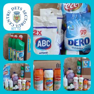 IET nr.12 a fost dotată cu produse sanitaro-igienice și detergenți
