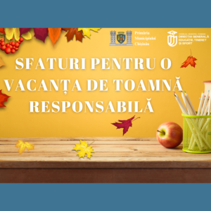 Sfaturi pentru o vacanța de toamnă responsabilă