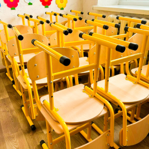 A fost realizată încă o achiziție importantă de mobilier nou în grădinițe