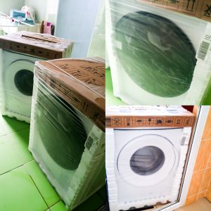 Mașini de spălat și mașini de uscat rufe au ajuns în Grădinițele din sectorul Centru