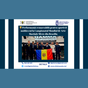 🏆 Performanță remarcabilă pentru sportivii moldoveni la Campionatul Mondial de Arte Marțiale Mixte din Brazilia